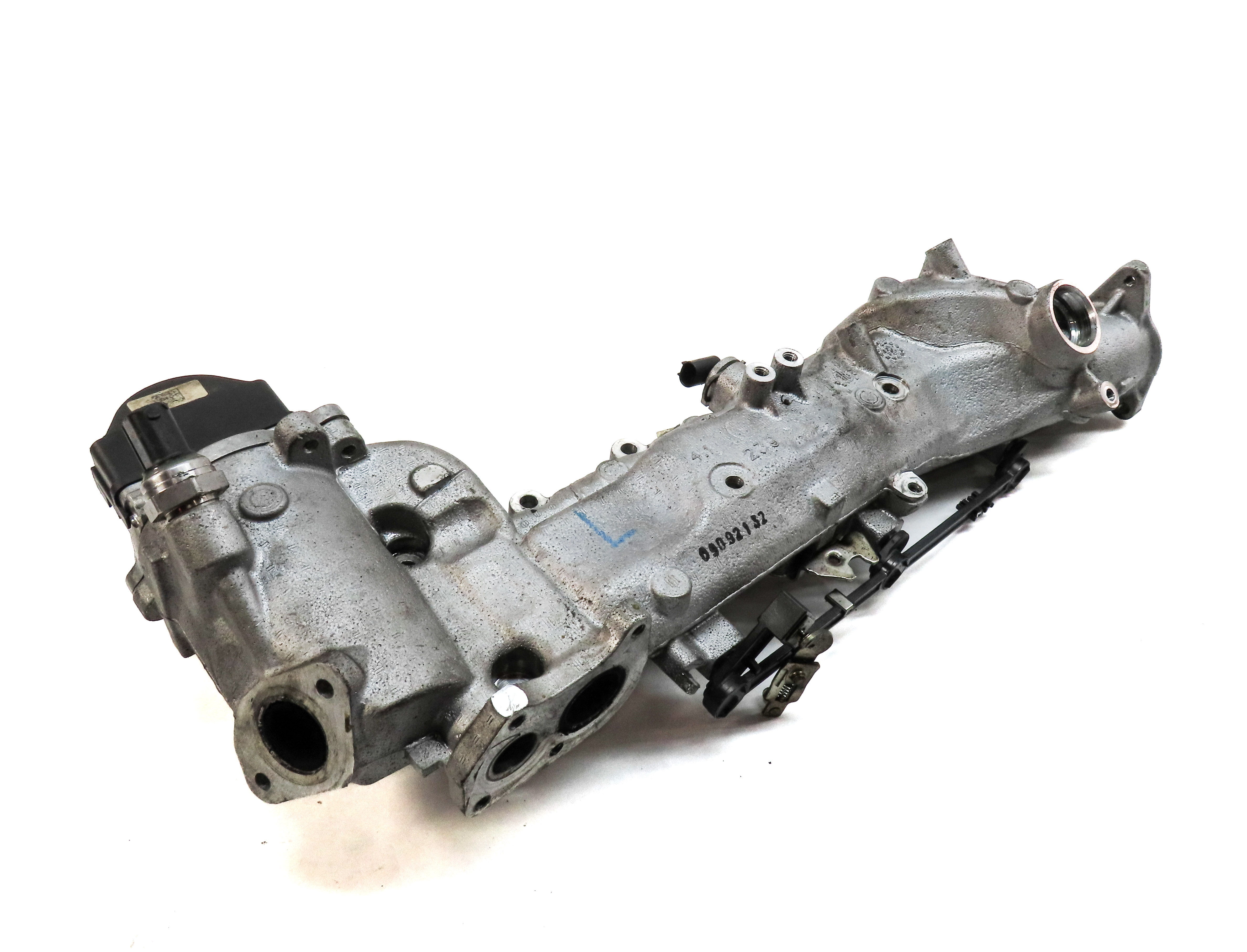 09-13 MERCEDES GL ML R (W164 W251 X164) 3.0L OM642 DIESEL LEFT INTAKE MANIFOLD — exact item pictured